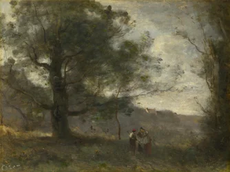 Le chêne dans la vallée